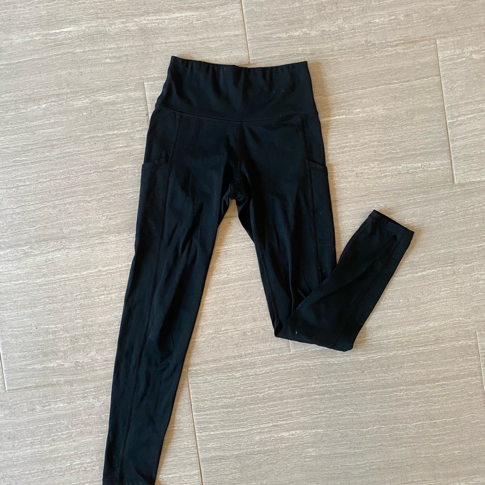 Aerie Black High-Waisted Leggings